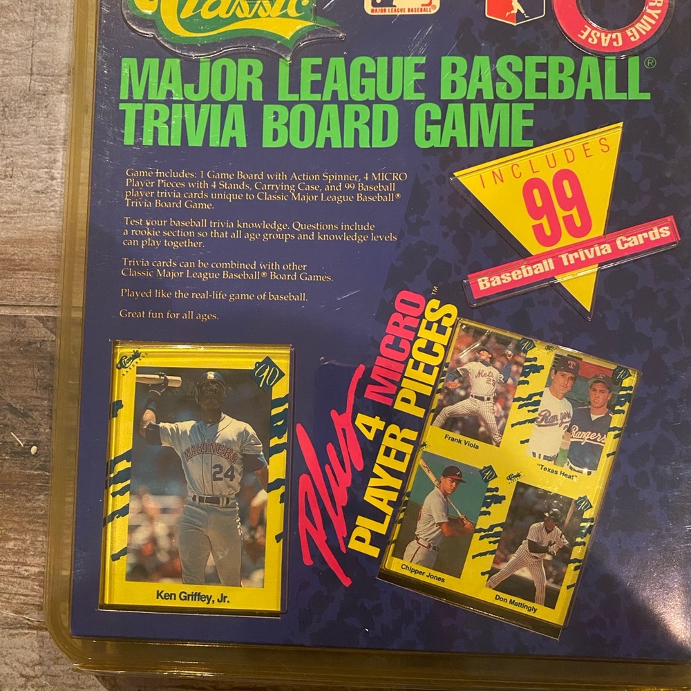 Classic Trivia Board Game.